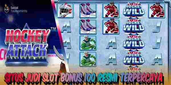 Situs Judi Slot Bonus 100 Resmi Terpercaya Mudah Menang Hockey Attack